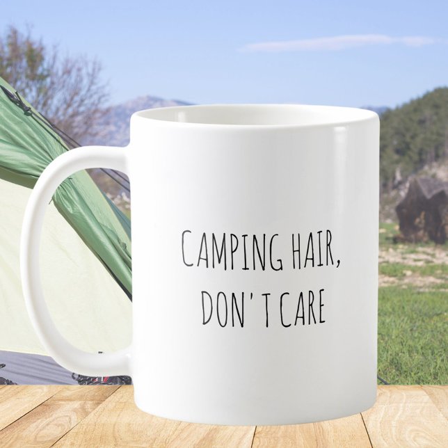Mug Rustic Cute Camping Drôle Citation (In situ)