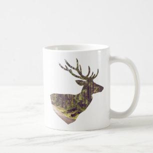 Mug Rustic Forest Deer Je préfèrerais Chasse Aux Cerfs