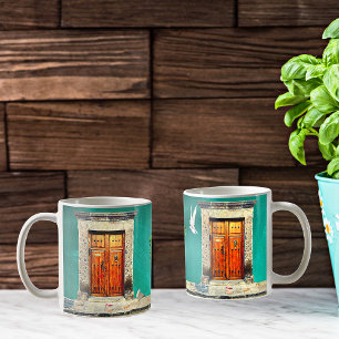 Mug Rustic San Miguel de Allende Porte Brown de colomb