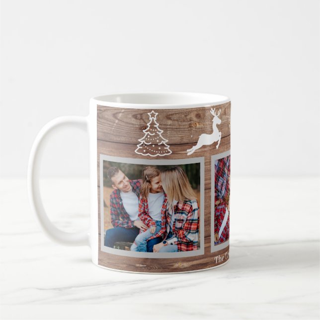 Mug Rustique 3 photo Famille (Gauche)