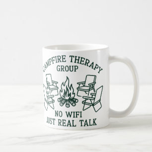 Mug Rustique Camping Extérieur Pas de WIFI