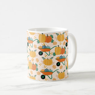 Mug Rustique Citrouille d'automne et charme de jardin