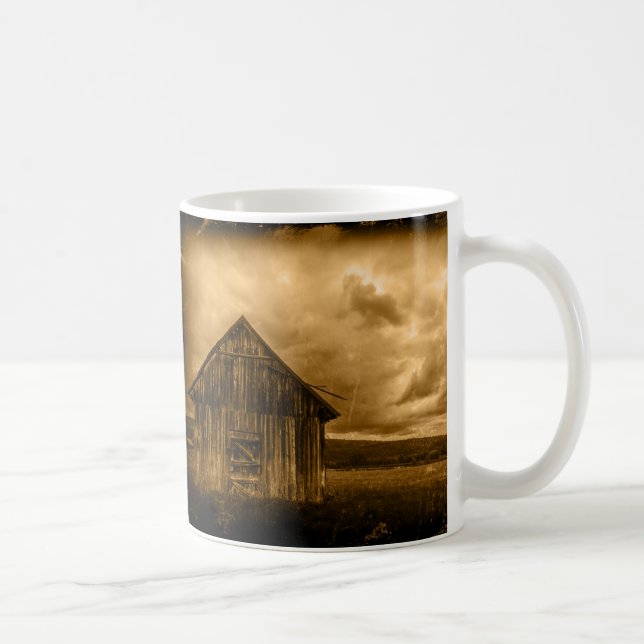 Mug rustique de l'ouest ferme ancienne grange (Droite)