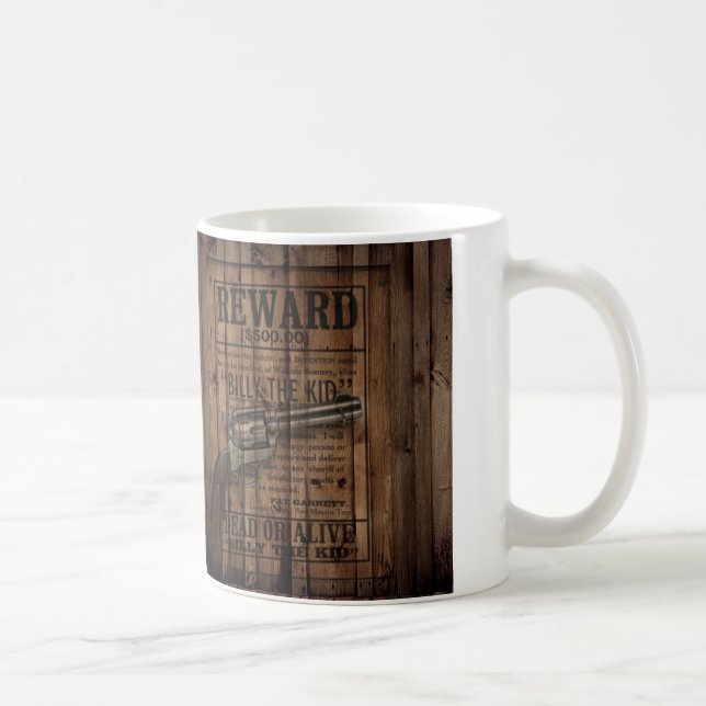 Mug rustique texas star cowboy western country double  (Droite)