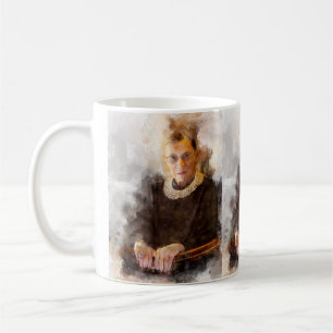 Mug Ruth Bader Ginsburg avec le juge Robe Portrait