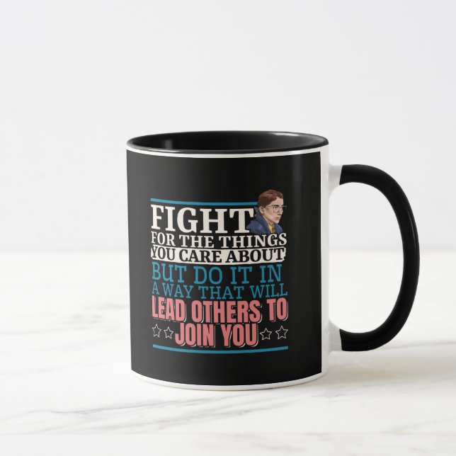 Mug Ruth Bader Ginsburg Diriger d'autres à vous rejoin (Droite)