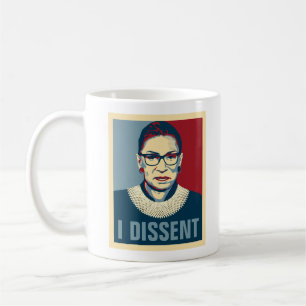Mug Ruth Bader Ginsburg I dissidence Pop-Art