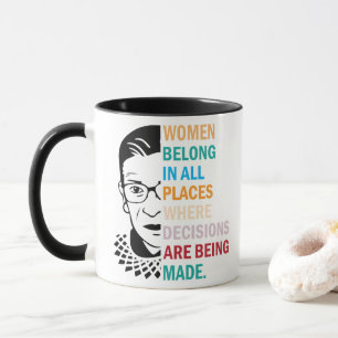 Mug Ruth Bader Ginsburg Mug, RBG Mug, RBG Custom RBG
