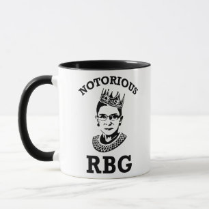 Mug Ruth Bader Ginsburg Mug, RBG Womens, Notorious Rbg