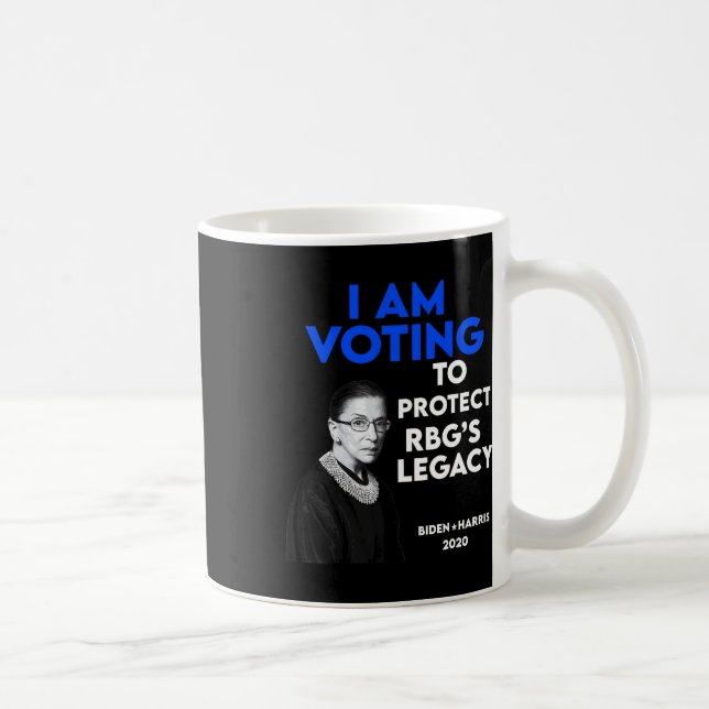 Mug Ruth Bader Ginsburg&#' ; s Legacy Vote Biden 2020 (Droite)