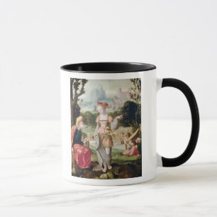 Mug Ruth et Naomi dans le domaine de Boaz, c.1530-40