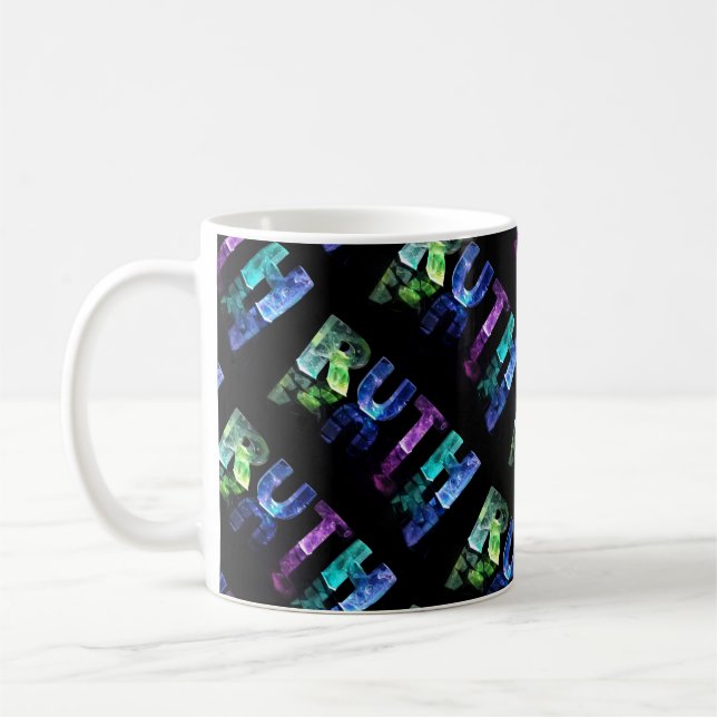 Mug Ruth nommé dans 3D s'allume (la photographie) (Gauche)