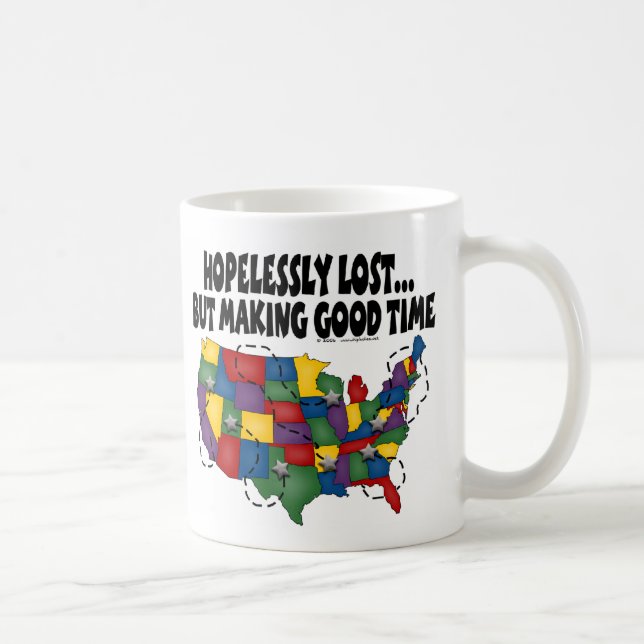Mug Rv ayant l'amusement pourtant…. Désespérément (Droite)