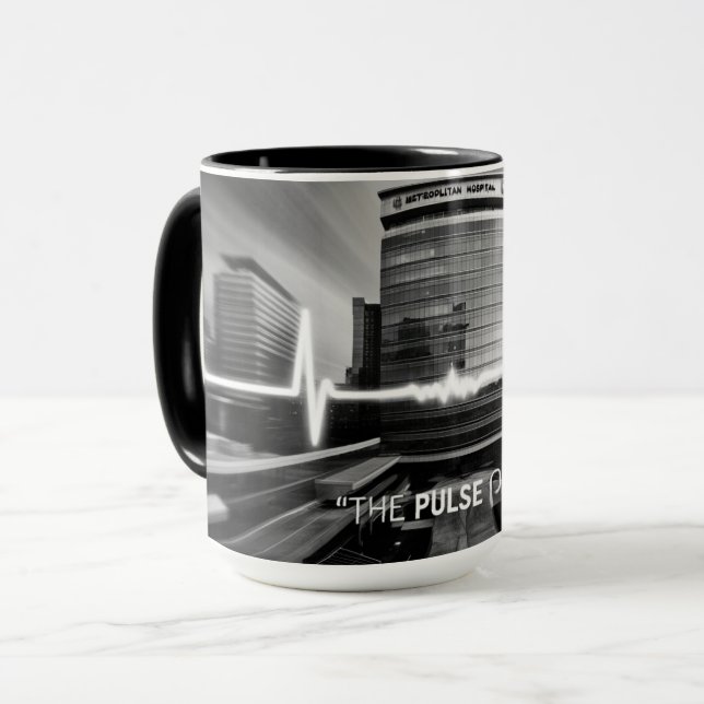 Mug Rythme de la vie : l'innovation rencontre le soin  (Devant gauche)