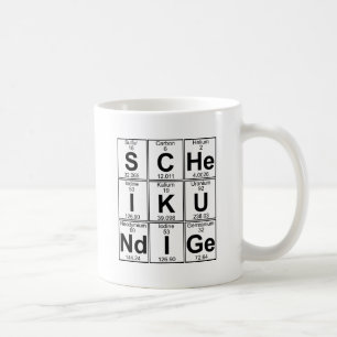 Mug S-c--JE-K-U-ND-je-GE (scheikundige) - complètemen