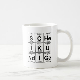 Mug S-c--JE-K-U-ND-je-GE (scheikundige) - complètement