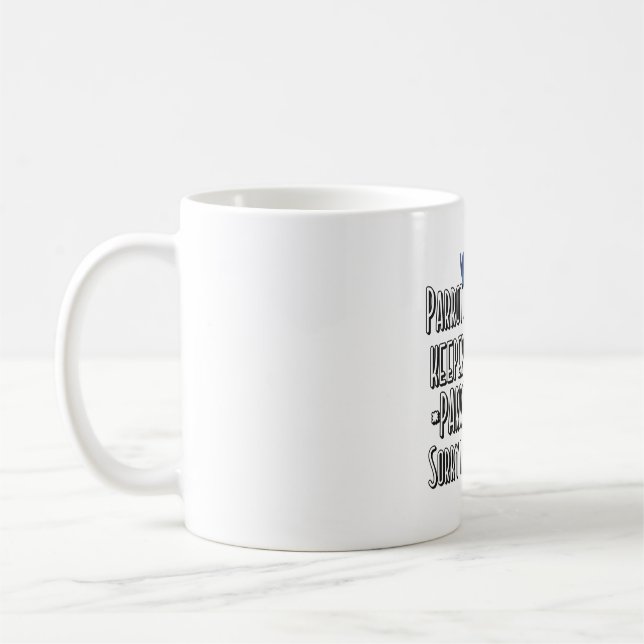 Mug S est pour Scarlet Macaw (Gauche)