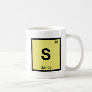 Mug S - Sandy Utah Chimie Symbole du tableau périodiqu