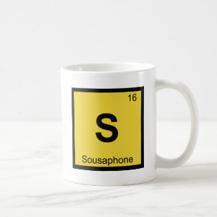 Mug S - Sousaphone Chimie Tableau Périodique Musique