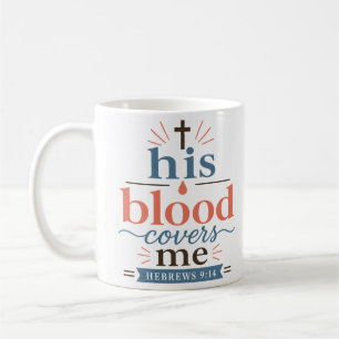 Mug Sa citation classique de foi chrétienne Son Sang M