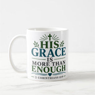 Mug Sa Grâce Est Plus Que Suffisante Foi Chrétienne Cl