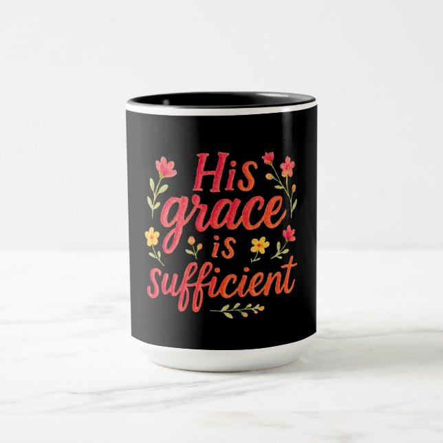 Mug Sa Grâce est suffisante (Centre)