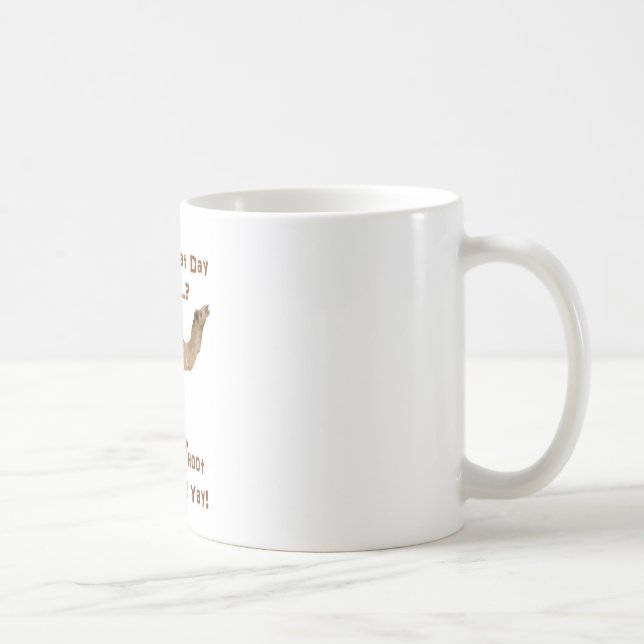 Mug Sa journée en milieu de semaine (Droite)