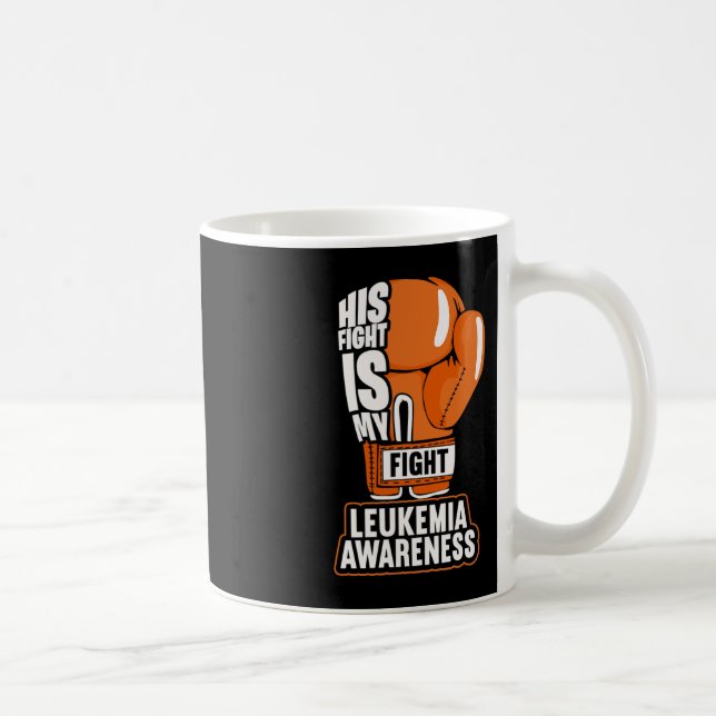 Mug Sa Lutte Est Ma Lutte Contre La Leucémie (Droite)