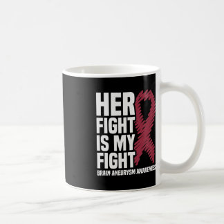Mug Sa Lutte Est Ma Lutte Contre L'Anévrisme Du Cervea
