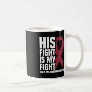 Mug Sa Lutte Est Ma Lutte Contre L'Anévrisme Du Cervea