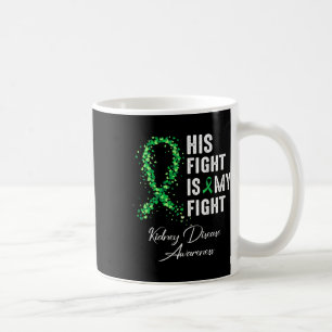 Mug Sa Lutte Est Ma Lutte Contre Le Ruban Vert Maladie