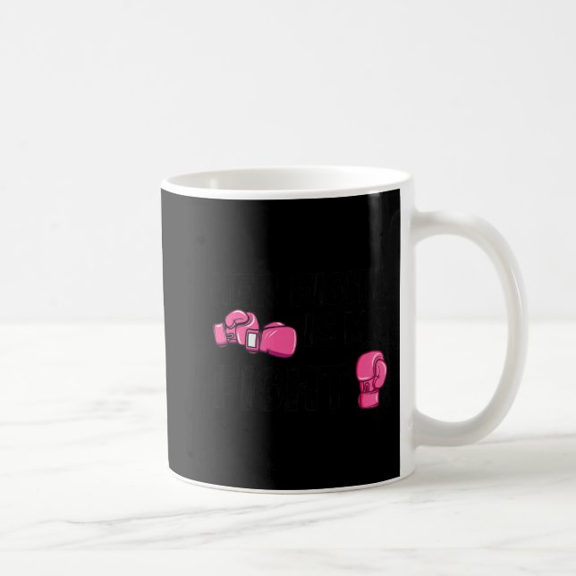 Mug Sa Lutte Est Ma Lutte Gants De Boxe De Combat Canc (Droite)