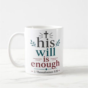 Mug Sa Volonté Est Suffisante Citation Chrétienne Insp