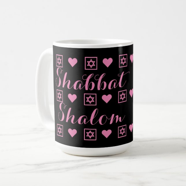 Mug Sabbat de Shabbat Shalom (Devant gauche)