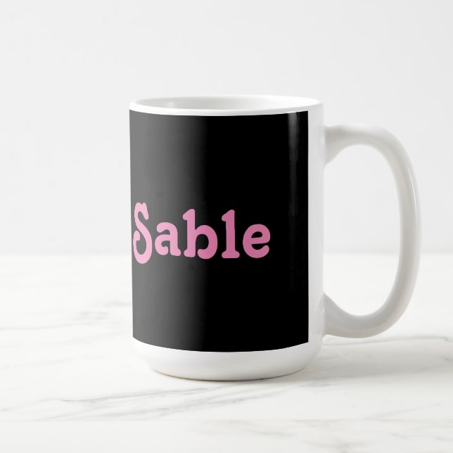 Mug Sable (Droite)