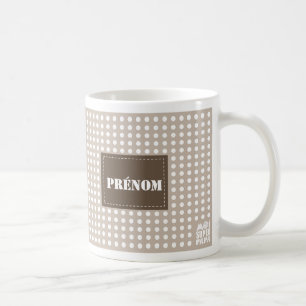 Mug sable à personnaliser - Moi Super Papa