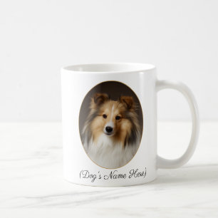 Mug Sable Sheltie personnalisé à mes côtés