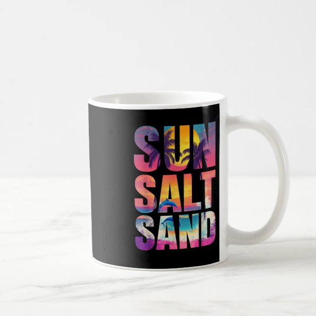 Mug Sable Soleil Sable Summer Beach Vibes Famille Vaca (Droite)