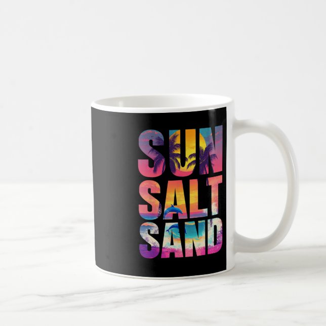 Mug Sable Soleil Sable Summer Beach Vibes Famille Vaca (Droite)