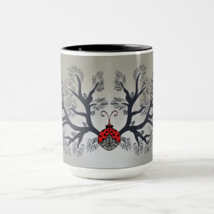 Mug Sac fourre-tout moderne de pins et de pins