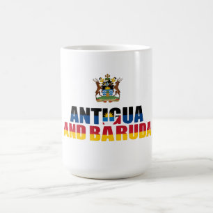 Mug Sac transparent Antigua   Caraïbes   Prêt pour le 
