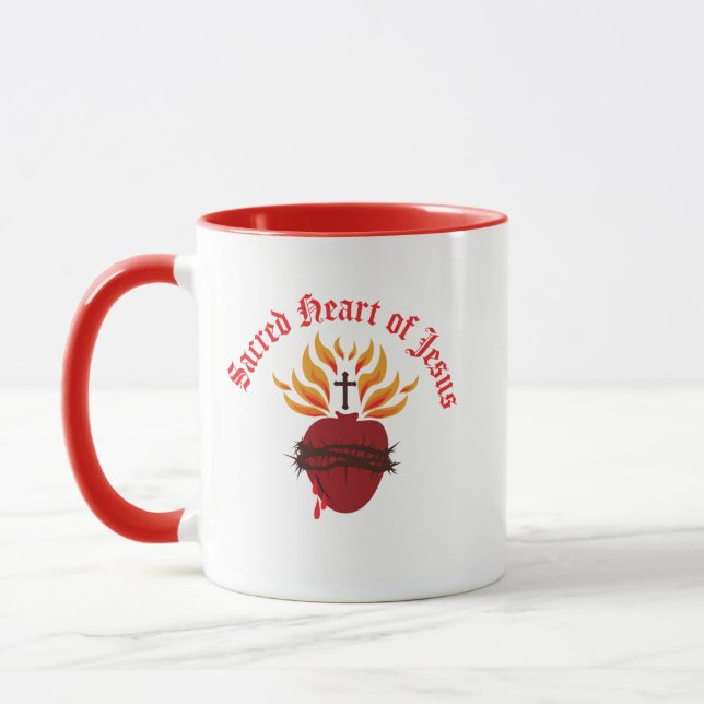 Mug Sacré Coeur de Jésus (Gauche)