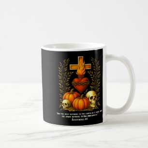 Mug Sacré-Cœur Halloween Jésus Crânes Citrouilles Chri