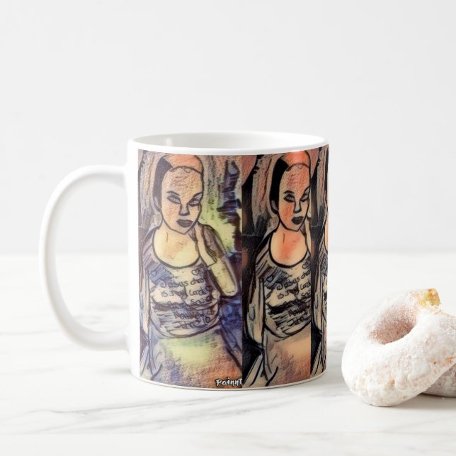 Mug sacs de ministère, foi (Avec donut)