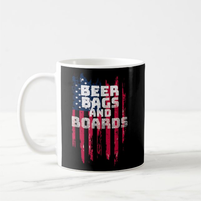 Mug Sacs et planches à bière Cornhole (Gauche)