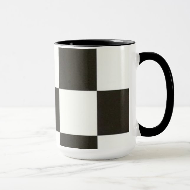 Mug Sagan om ringen-mugg. svart/vitt (Droite)
