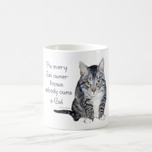 Mug Sagesse de chat - comme tous les propriétaires de 