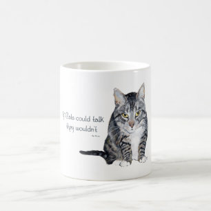 Mug Sagesse de chat - si les chats pouvaient parler, i