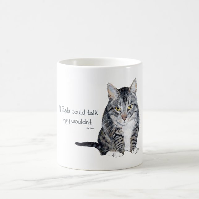 Mug Sagesse de chat - si les chats pouvaient parler, i (Centre)