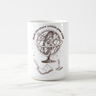 Mug Sagesse de l'âme céleste | Sphère armillaire vinta